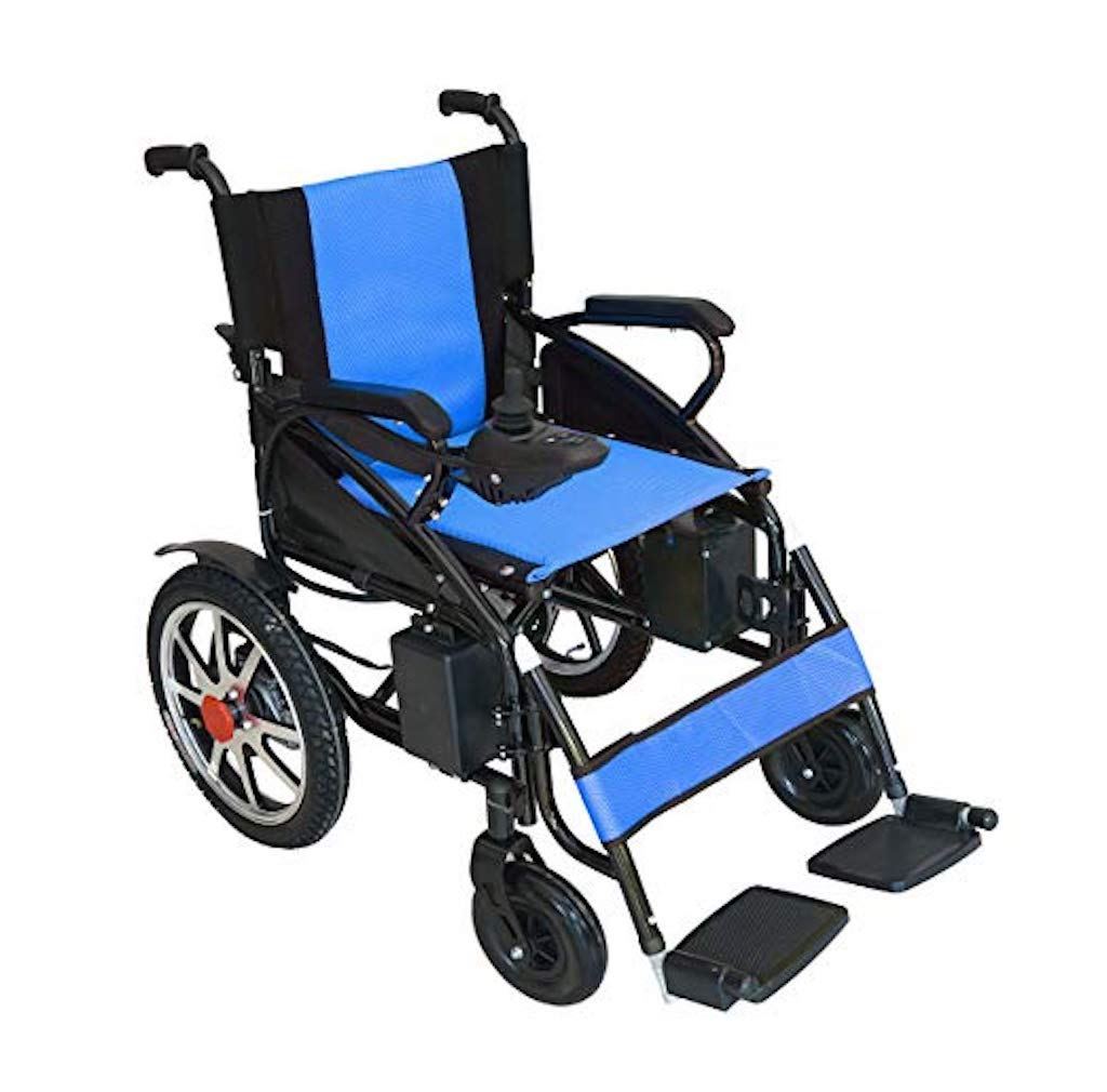 folding electric wheelchair