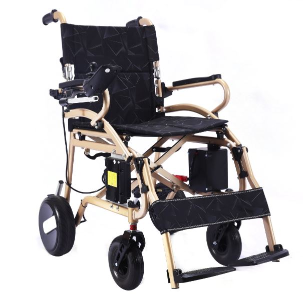 lightest folding electric wheelchair
