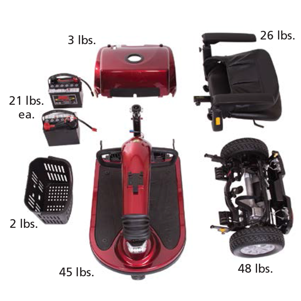 Golden Technologies Companion Midsize 3Wheel Scooter