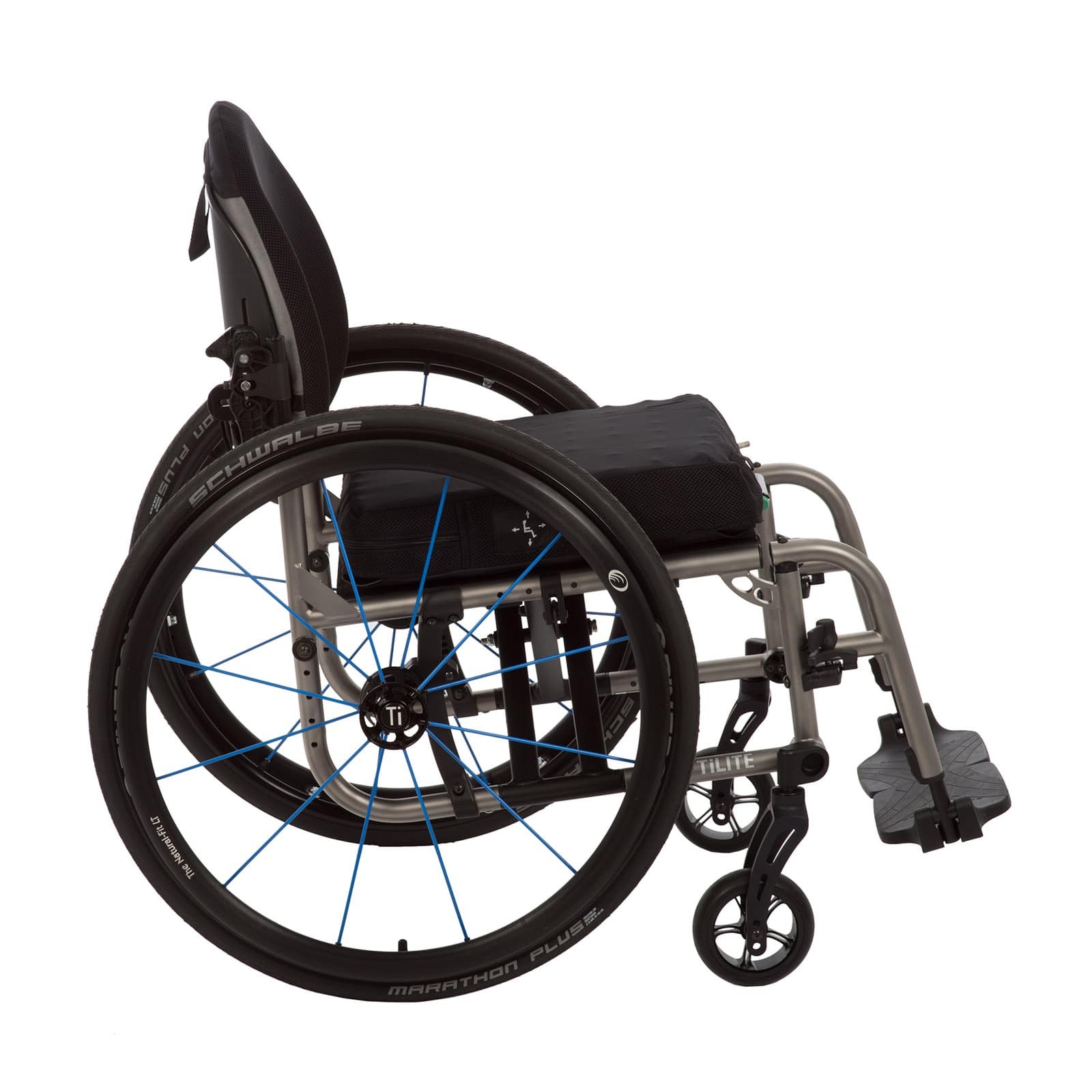 TiLite 2GX Series 2 Folding Titanium Wheelchair