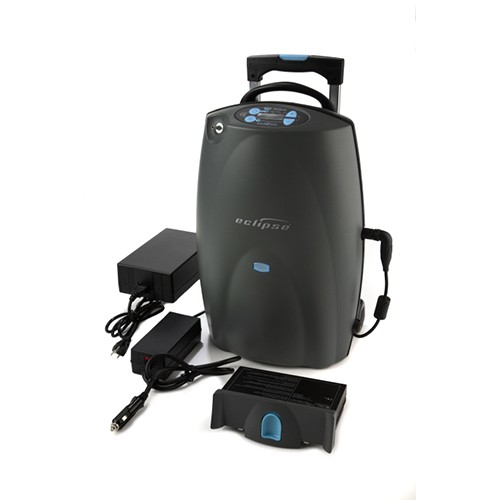 SeQual Eclipse 5 Portable Oxygen Concentrator w/ autoSAT + Additional Battery