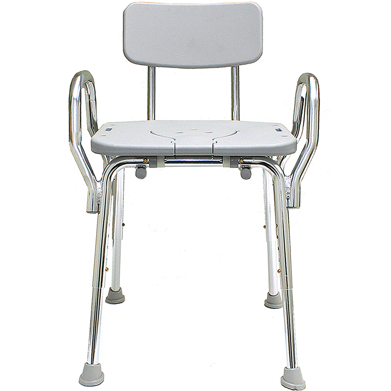 Eagle Health Hip Shower Chair W Back Arms Cut Out Seat