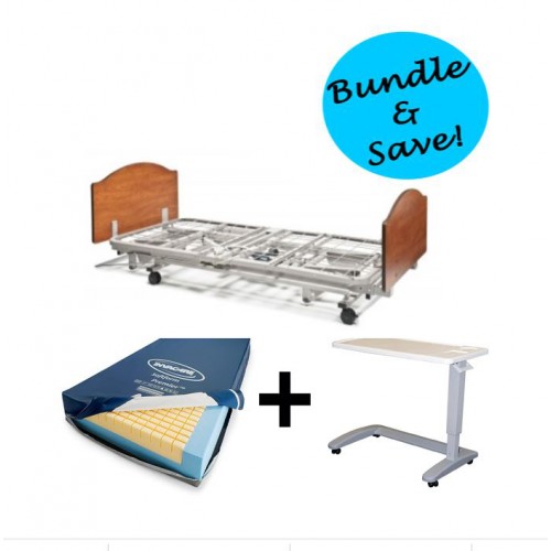 Liberty FullElectric Home Care Bed Rental Bundle