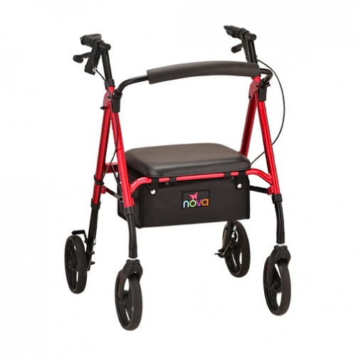 Four Wheel Folding Rollator Rental