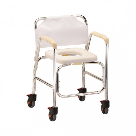 Nova Commode with Wheels/ Shower Chair