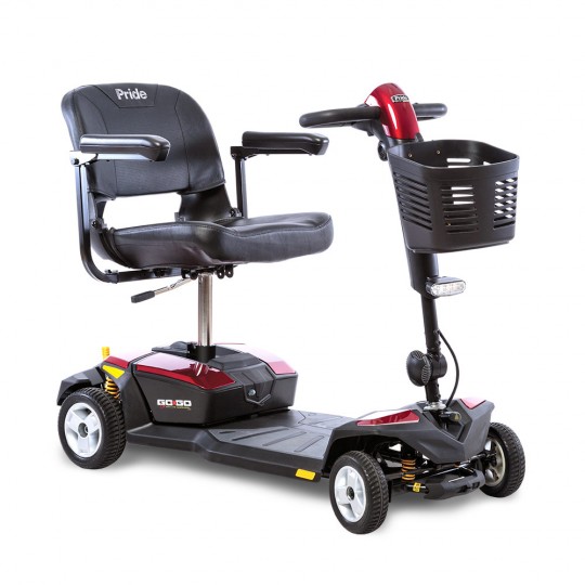 Pride Go-Go LX 4-Wheel Mobility Scooter with CTS Suspension