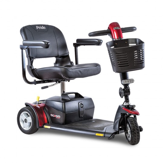 Pride Go-Go Sport 3-Wheel Mobility Scooter