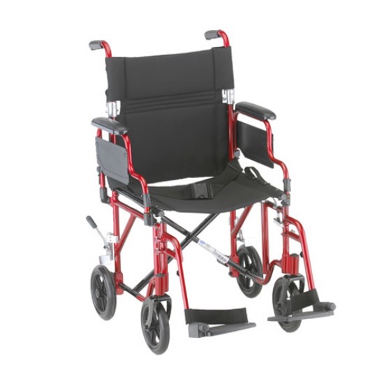 Nova 19" Transport Chair w/ Removable Desk Arms