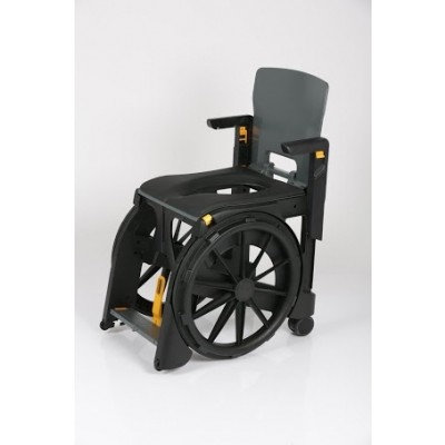 Seatara WheelAble Folding Commode & Shower Wheelchair