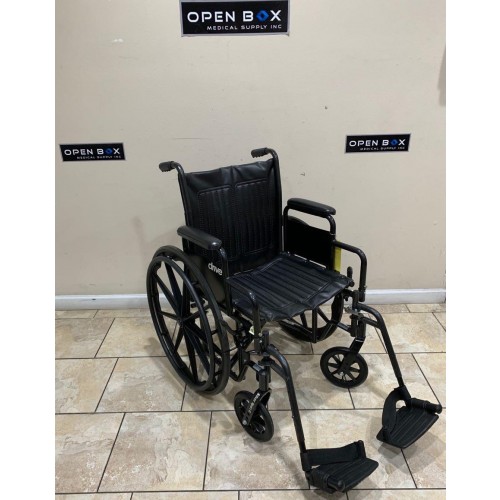 Drive Medical Silver Sport 2 Transport Manual Wheelchair
