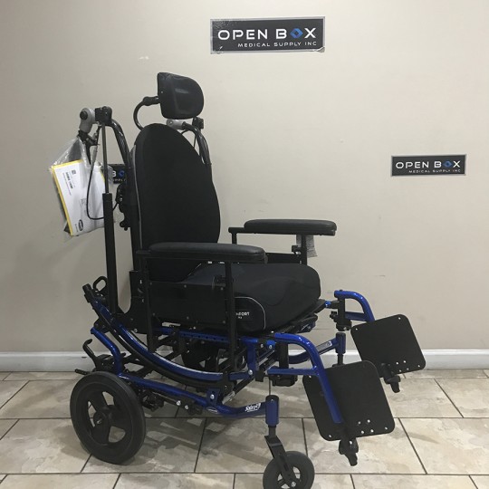 Invacare Solara 3G Tilt-In-Space Wheelchair Blue