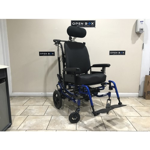 Invacare Solara 3G Tilt-In-Space Wheelchair Blue