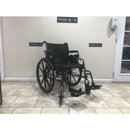 Karman LT-700T 20" Folding Manual Wheelchair