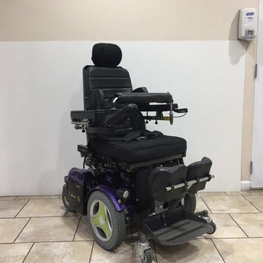 Manufacturer Demo Permobil C400 VS Rehab Stander Power Chair