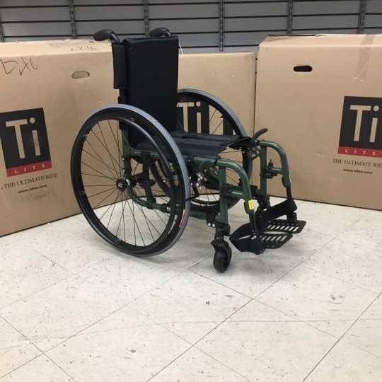TiLite Aero X Folding Aluminum Wheelchair