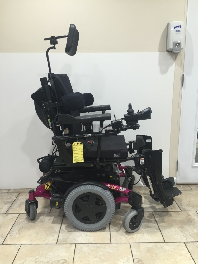 Invacare Tdx Sp Power Wheelchair W Power Recline Tilt