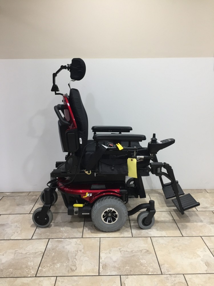 Quantum J6 Rehab Tilt Power Wheelchair