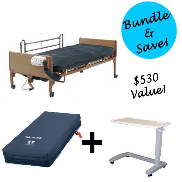 FullElectric Hospital Bed Bundle Rental in Los Angeles, CA