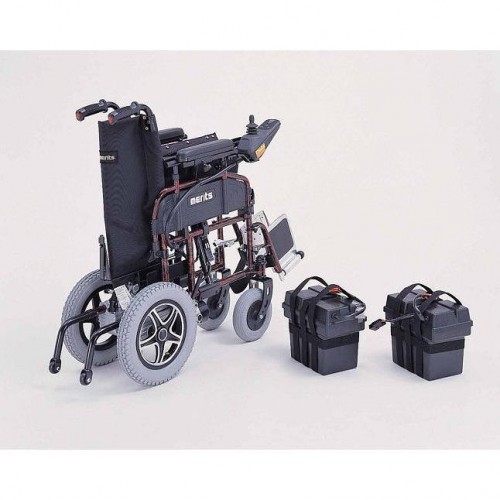 Merits Folding Power Wheelchair