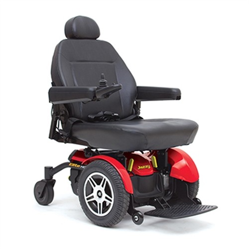 Red Pride Jazzy Elite HD Power Wheelchair
