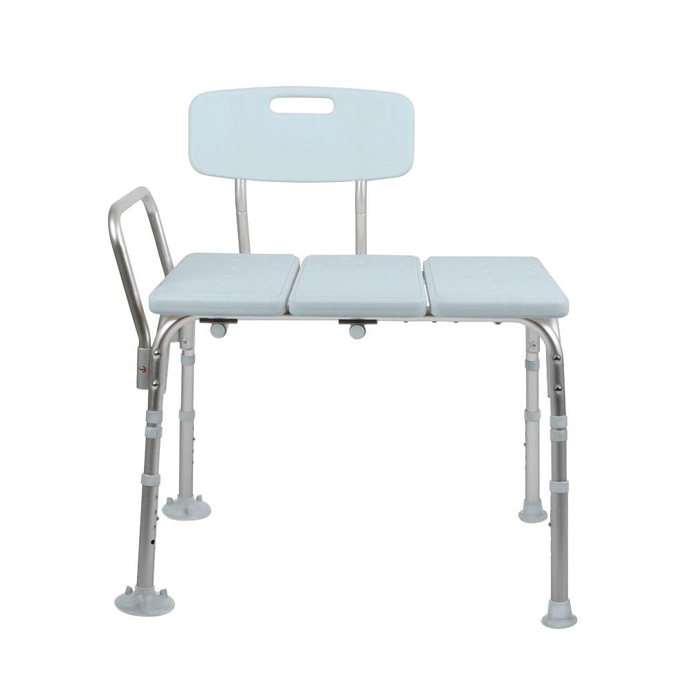 Medline MDS86952 Transfer Bench with Back